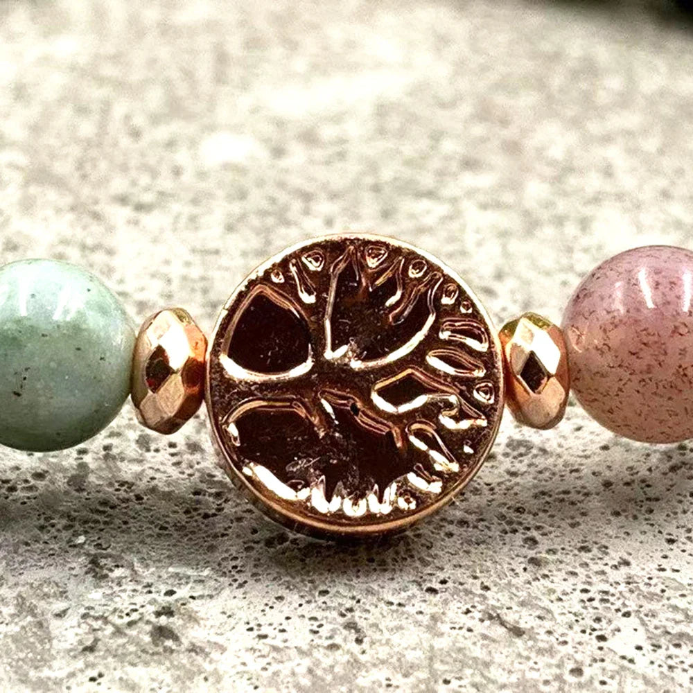 “Inner Balance” Bracelet in Indian Agate