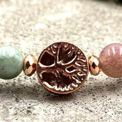 “Inner Balance” Bracelet in Indian Agate