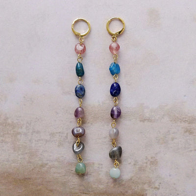 7 Chakra Wellness Cascade Earrings