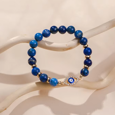 “Gaze of Truth” Bracelet in Lapis Lazuli