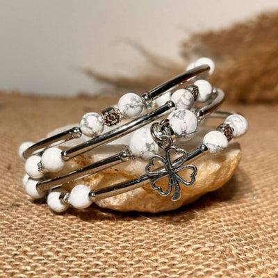 "Chance" Bracelet  in Natural Stones