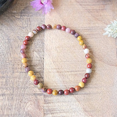 Bracelet Fin en Pierres Naturelles de 4mm