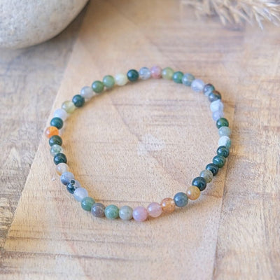 Bracelet Fin en Pierres Naturelles de 4mm