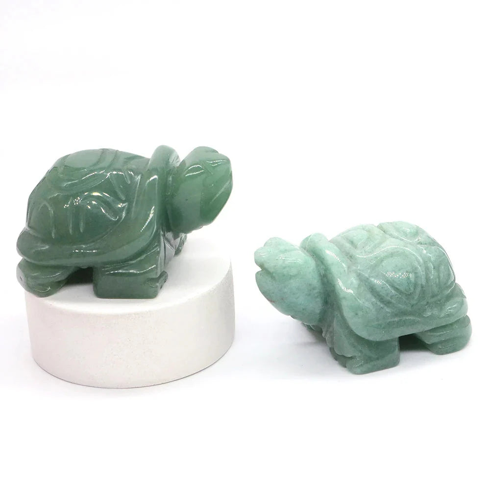 Natural Stone Turtle Animal Totem
