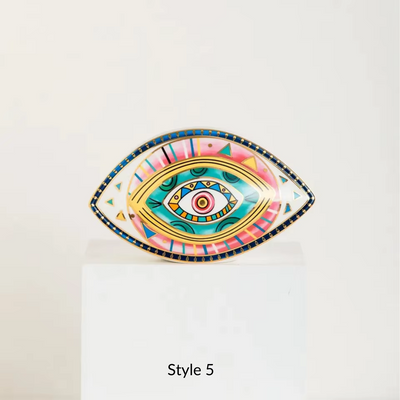 Spiritual Guardian “Evil Eye” Ceramic Decoration