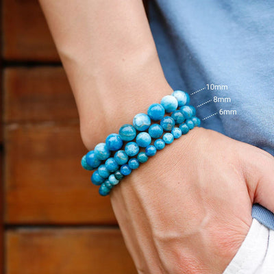 “Inner Clarity” Bracelet in Apatite