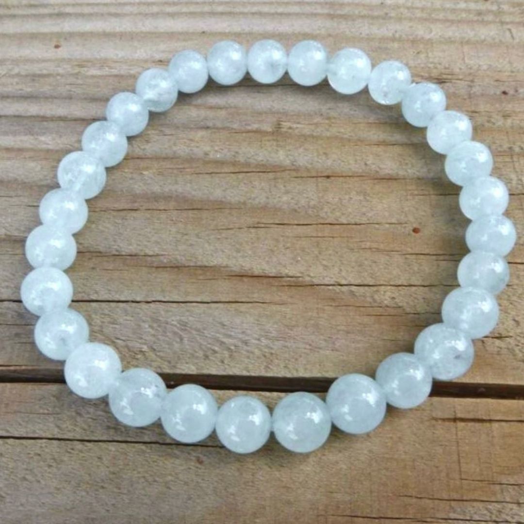 "Happiness" Bracelet in Aquamarine