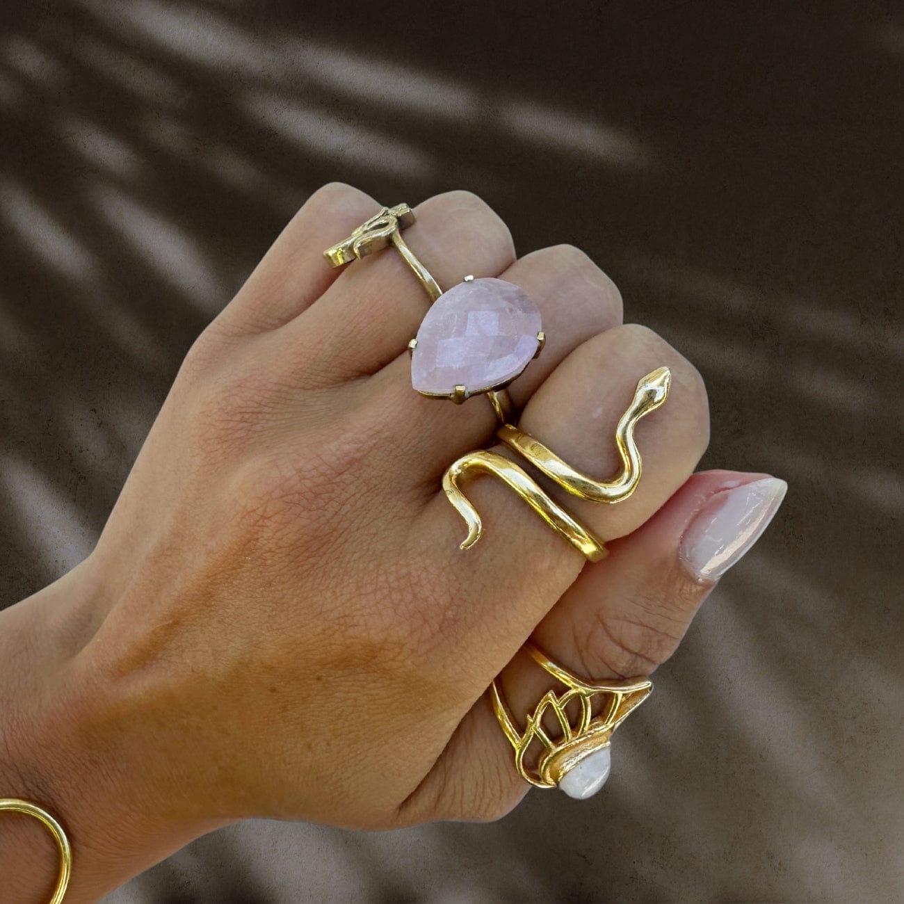 Lunar Rose Ring