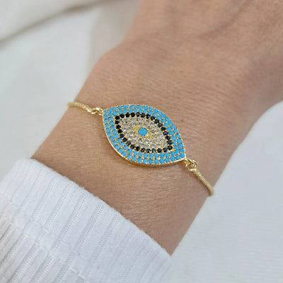 “Blue Eye” Bracelet – Evil Eye Protection