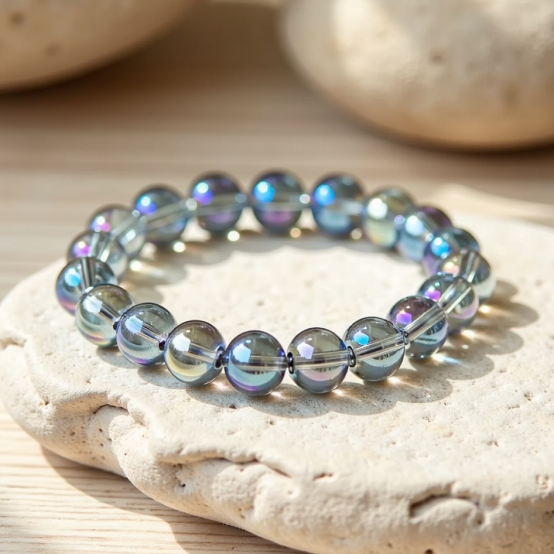 "Celestial Energy" Bracelet in Aqua Aura