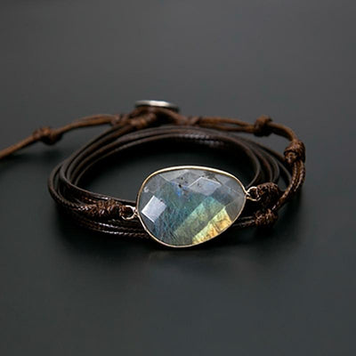“Liberation” Bracelet in Labradorite
