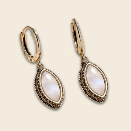 "Calm & Light" Moonstone Earrings
