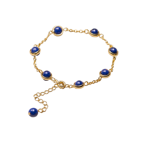 Truth Seeker Lapis Lazuli Chain Bracelet