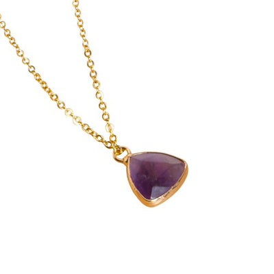 Amethyst Pendant Necklace for Healing & Spiritual Growth