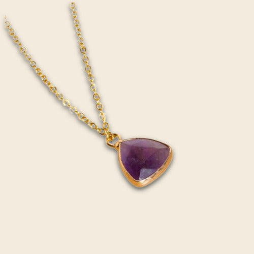 Amethyst Pendant Necklace for Healing & Spiritual Growth