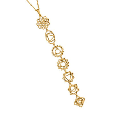 “7 Chakras” Necklace – Sacred Symbols