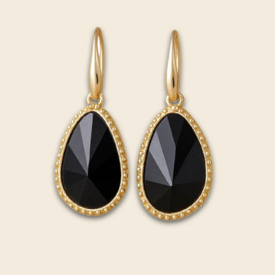 "Inner Protection" Onyx Earrings