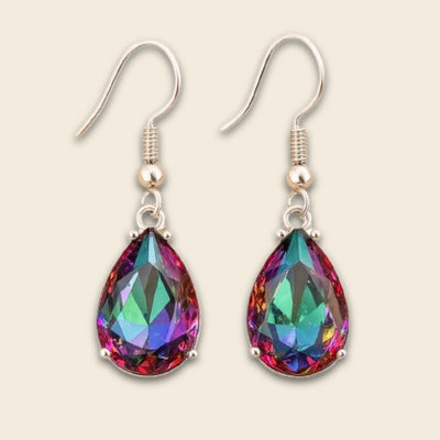 Rainbow Mystic Topaz Earrings