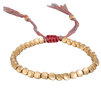 Buddhist Copper Healing Beads Bracelet (100% Natural)