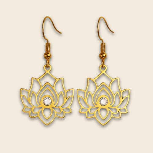 "Lotus Reflection" Earrings