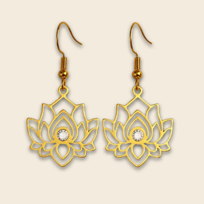 "Lotus Reflection" Earrings