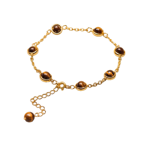 Guardian Stone Tiger Eye Chain Bracelet