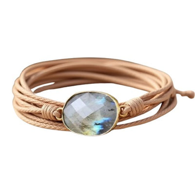 “Liberation” Bracelet in Labradorite