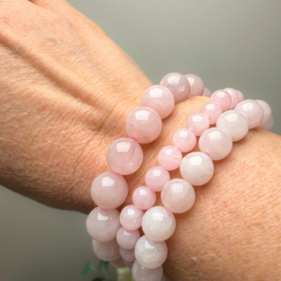 “Unconditional Love” Bracelet in Rose Quartz