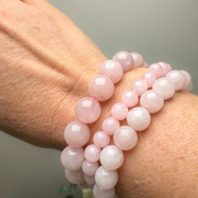 “Unconditional Love” Bracelet in Rose Quartz