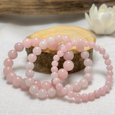 “Unconditional Love” Bracelet in Rose Quartz